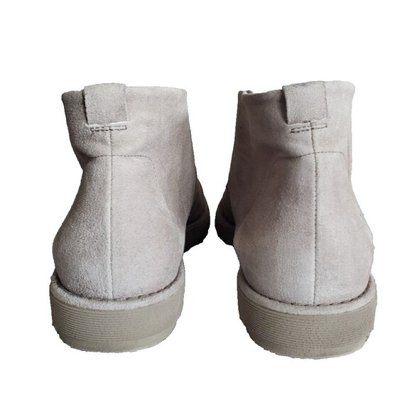 Vince Mens Gray Leather Sueded Chukka Ankle Boots Men's Size 12 M NEW - Picture 7 of 11